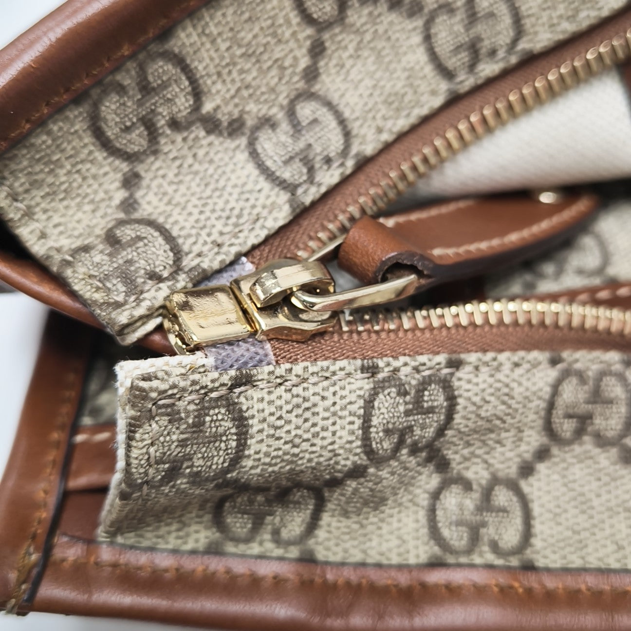 Monogram Coated Canvas Tote Bag Black