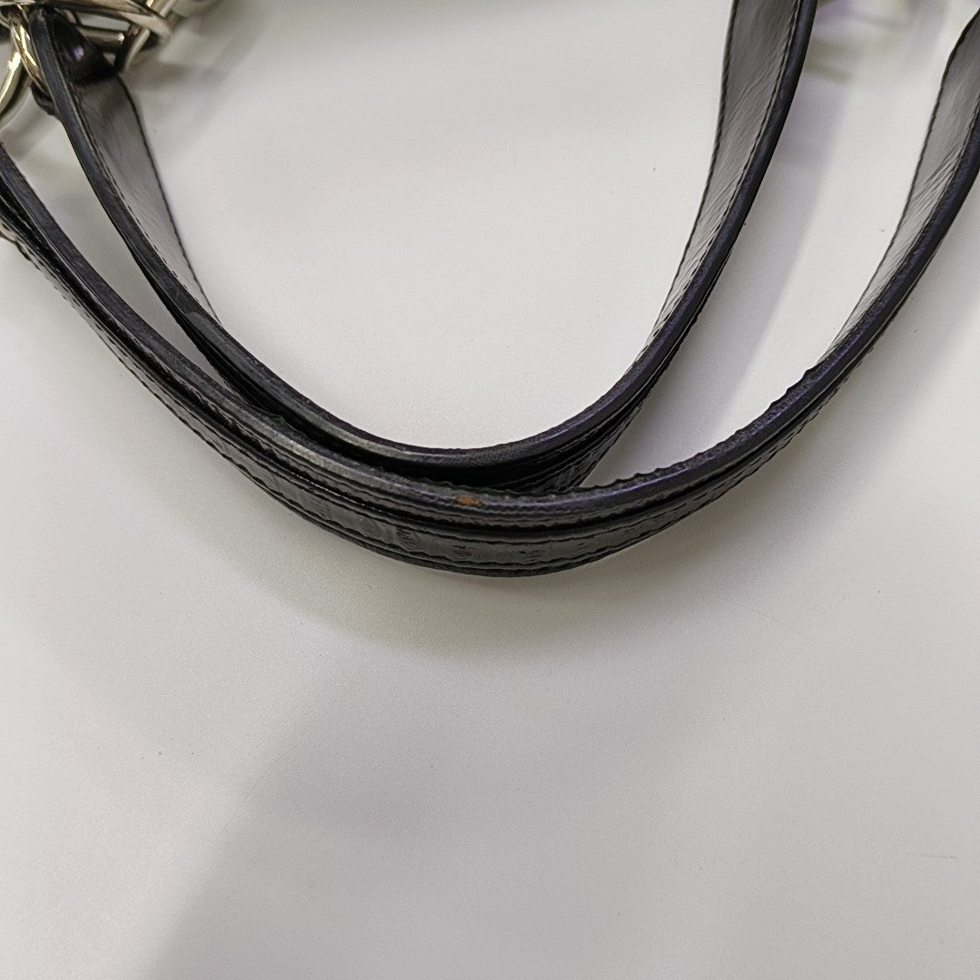 Dior Soft Cannage Patent Leather Black