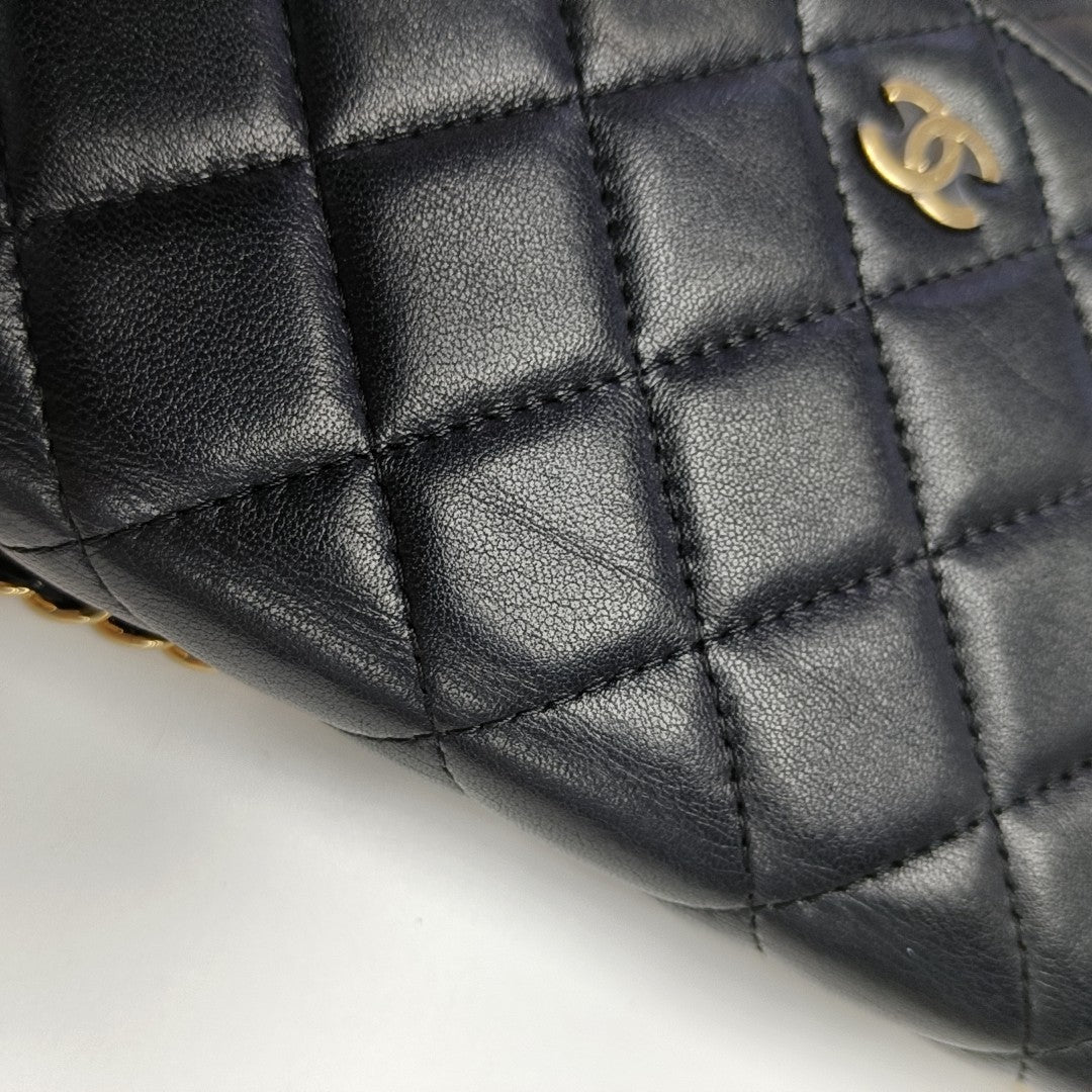 WOC Mini Lambskin Black