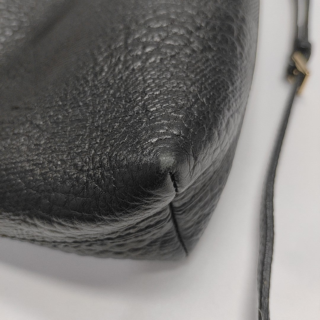 Calfskin Crossbody Bag Black