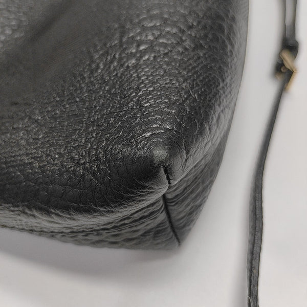 Calfskin Crossbody Bag Black