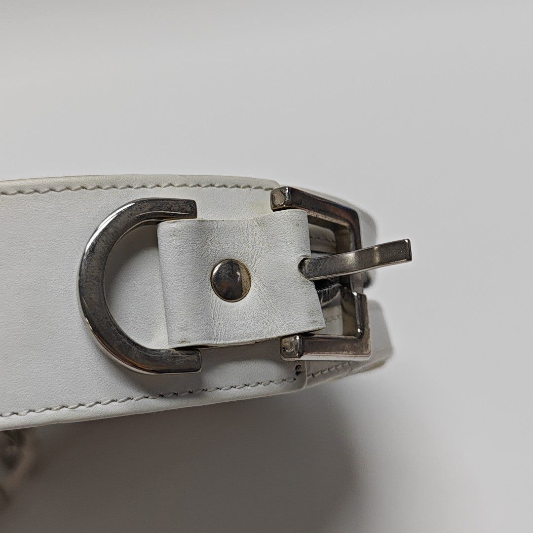 Canvas Shoulder Bag White
