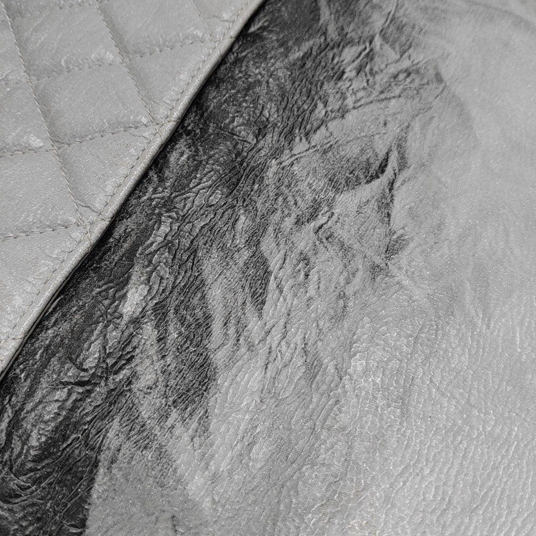 Quilted Calfskin White