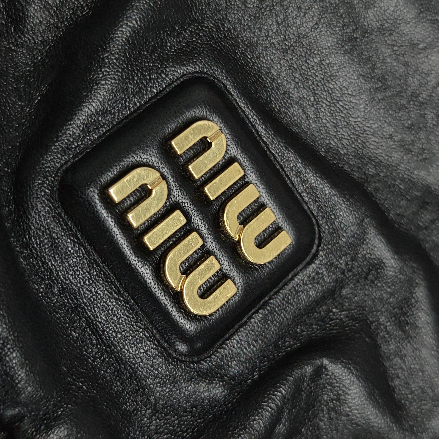Lambskin Tote Bag Black