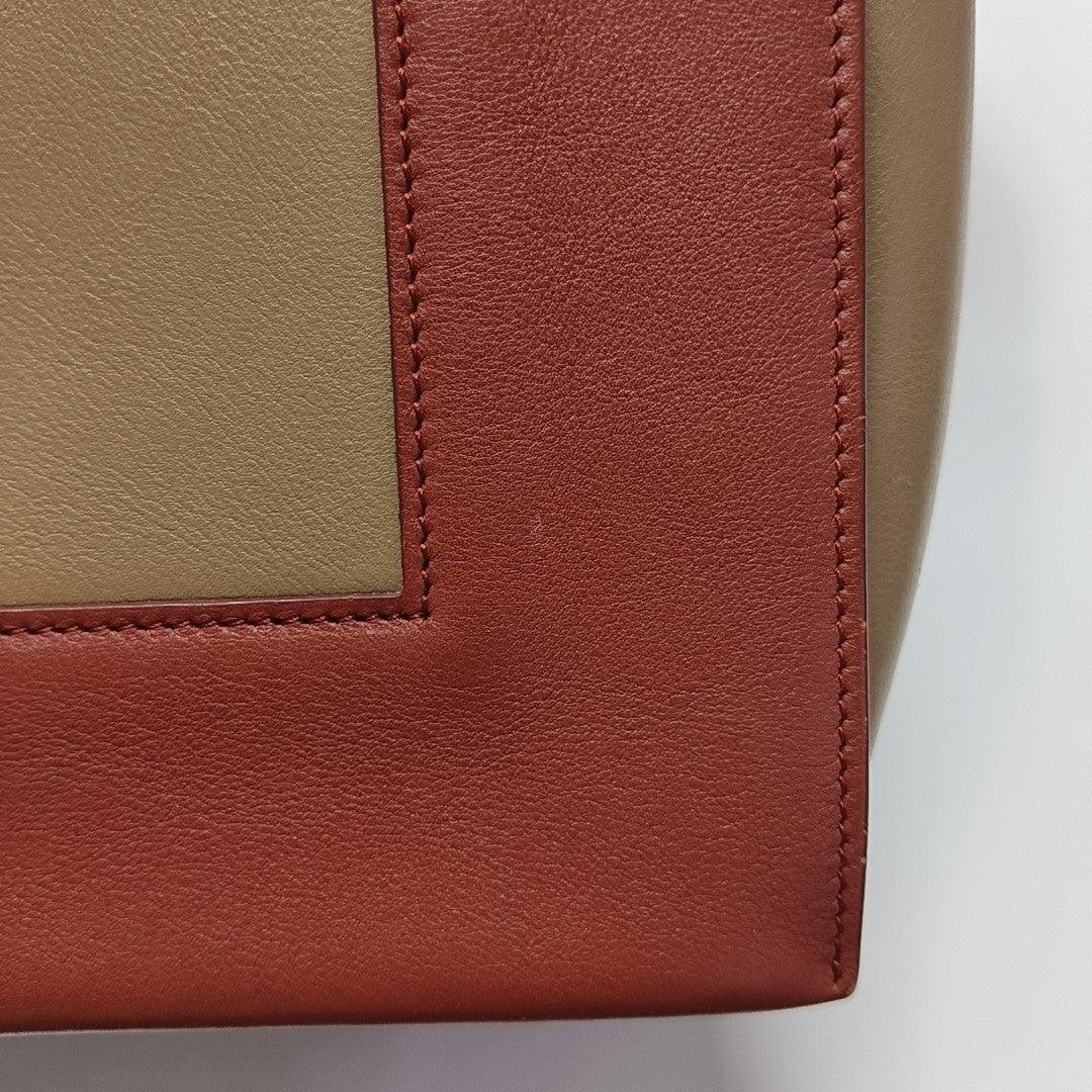 FRAME Medium Calfskin Brown