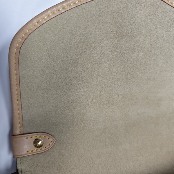 SAUMUR BB Monogram Coated Canvas Brown