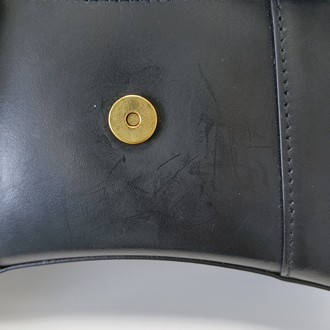 Hourglass XS Calfskin Black