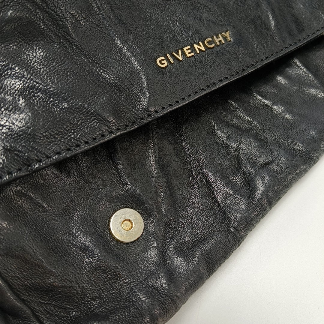 Calfskin Clutch Black