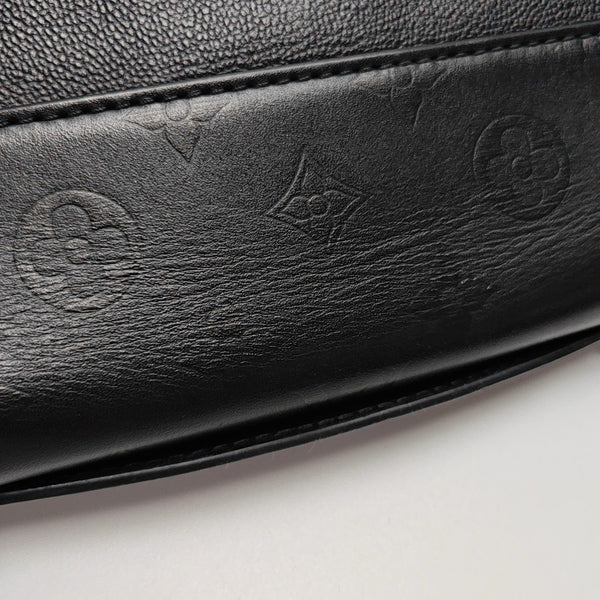 VERY Monogram Calfskin Black