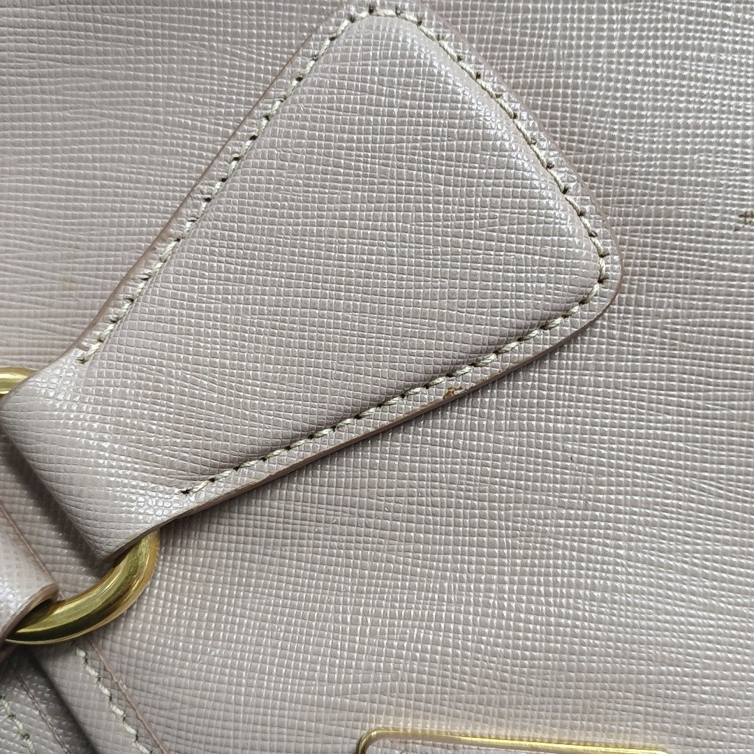 Saffiano Calfskin Tote Bag Pink