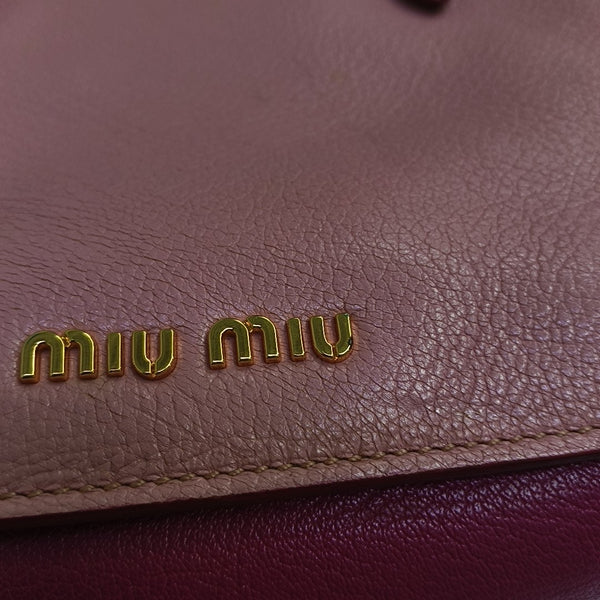 Calfskin Tote Bag Pink