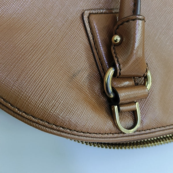 Darina Calfskin Brown