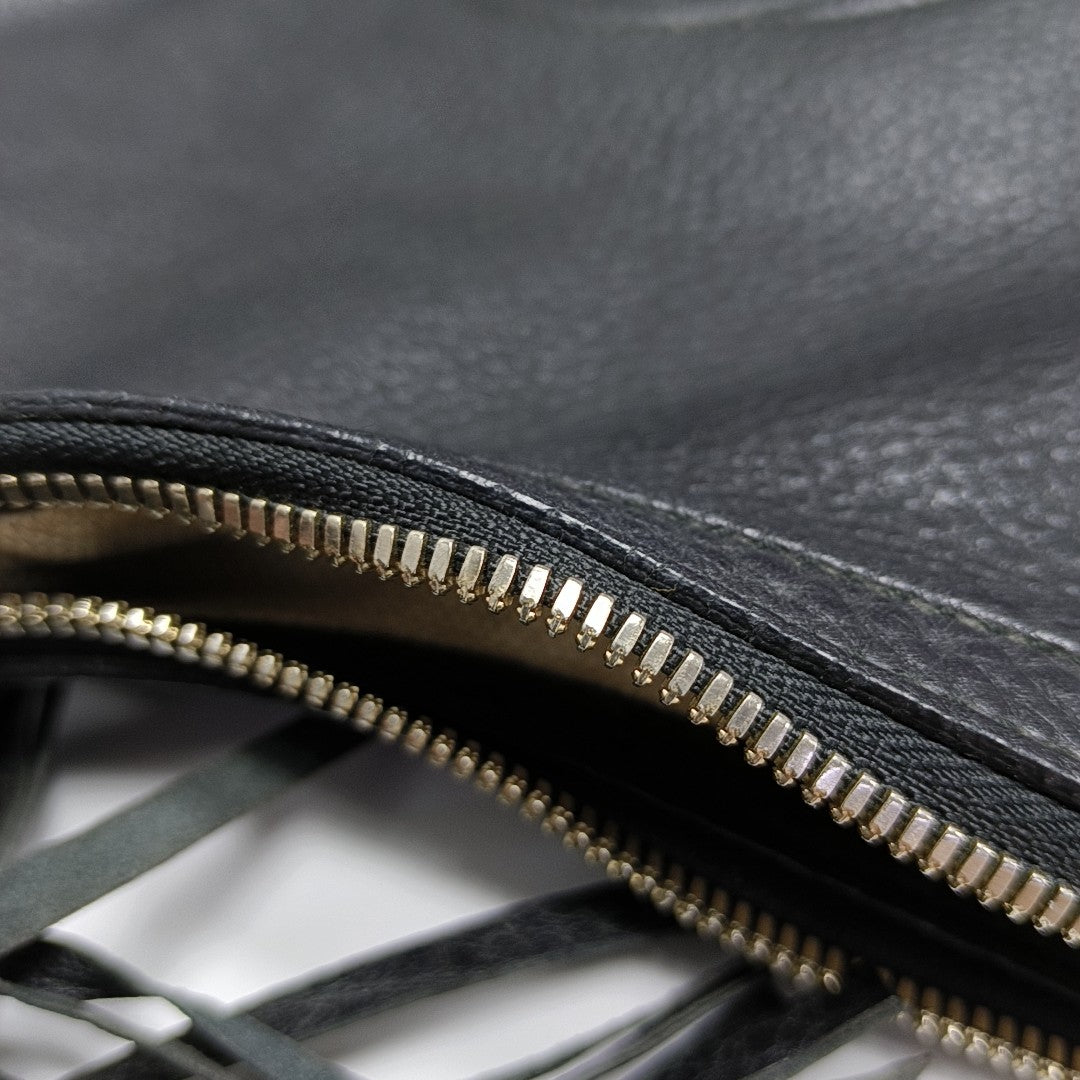 Soho Large Calfskin Black