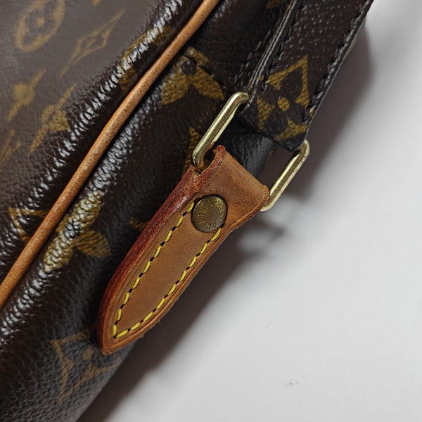 DANUBE Monogram Coated Canvas Brown