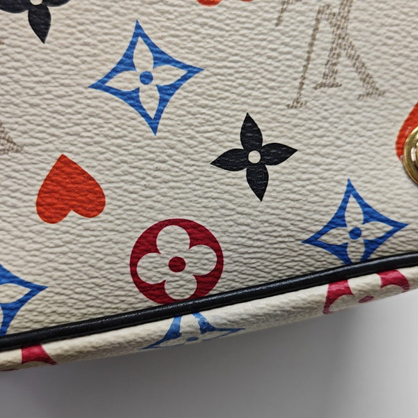 GAME ON PM Coated Canvas White