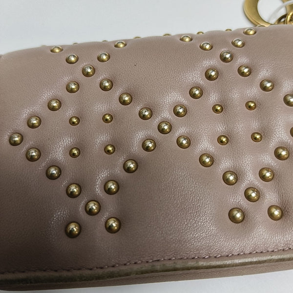 Calfskin Card Holder Pink