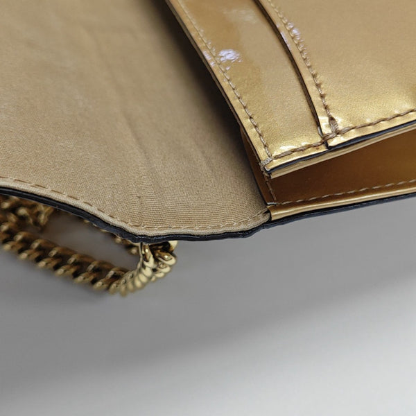 LOUISE Patent Leather Gold