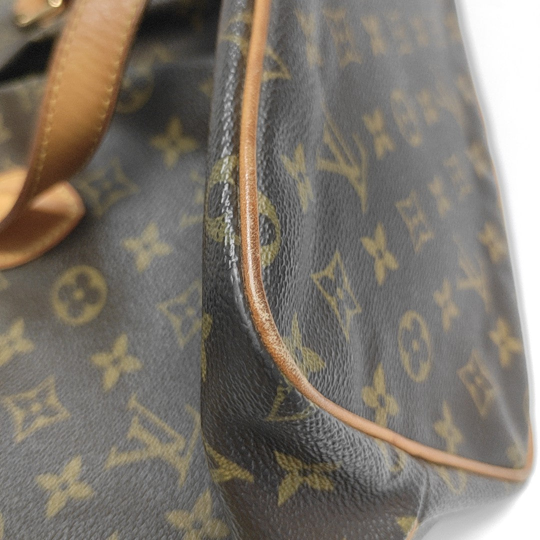 PALERMO PM Monogram Coated Canvas Brown