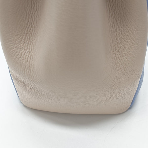 Calfskin Shoulder Bag Blue
