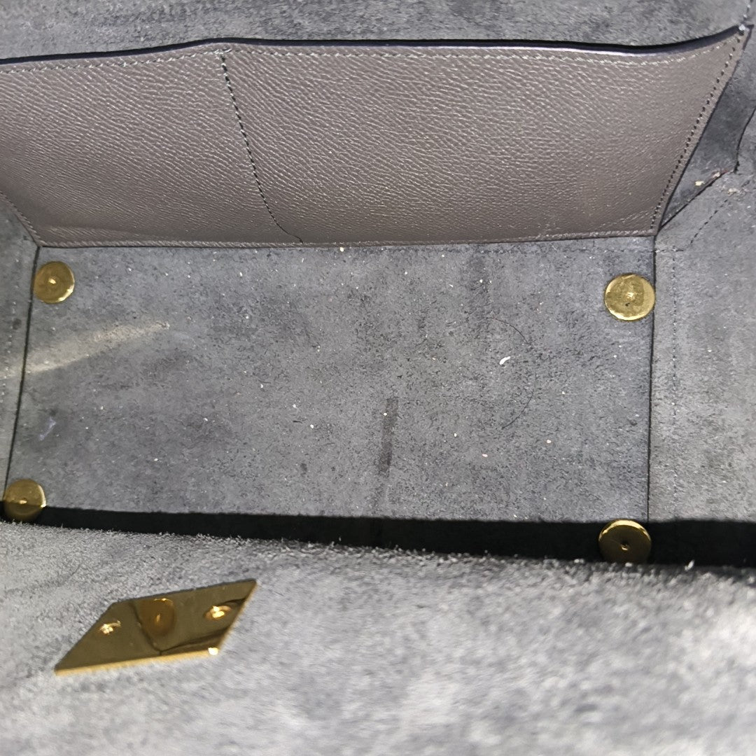 BELT Mini Calfskin Gray