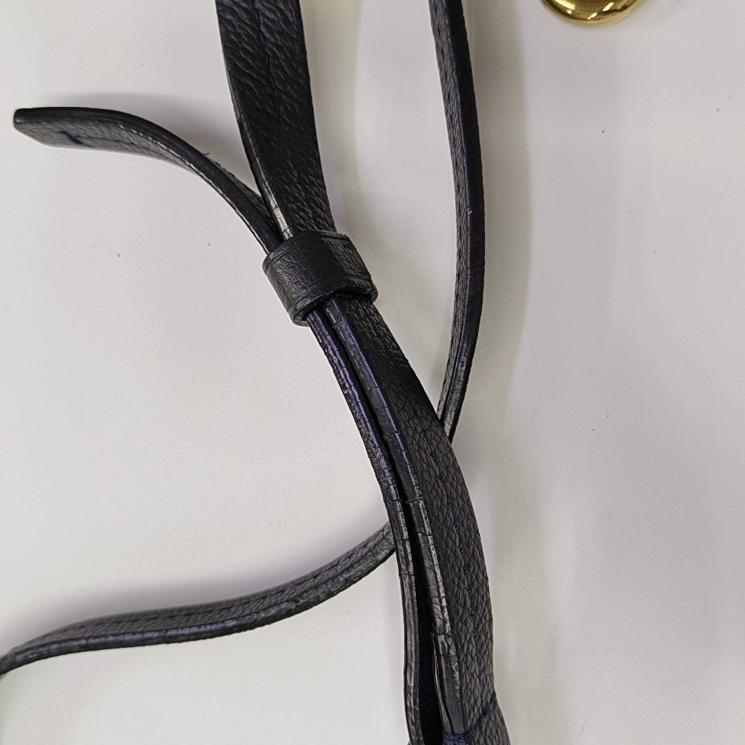 LUMINEUSE Monogram Calfskin Black