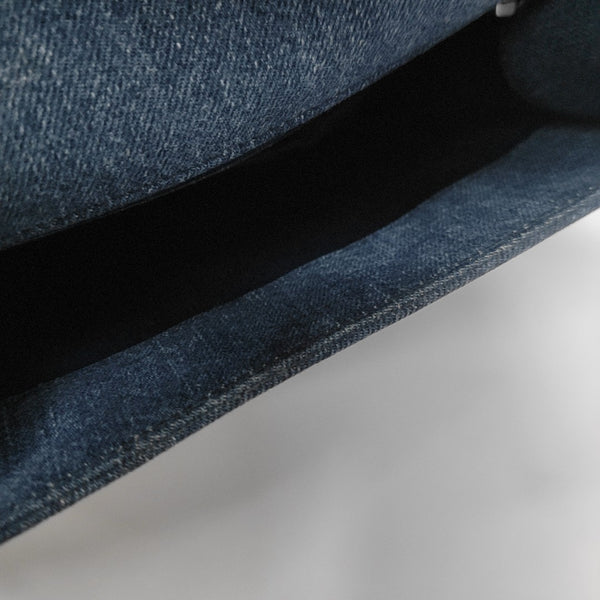 Denim Shoulder Bag Blue
