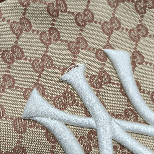 GUCCI X MLB Medium Monogram Canvas Brown