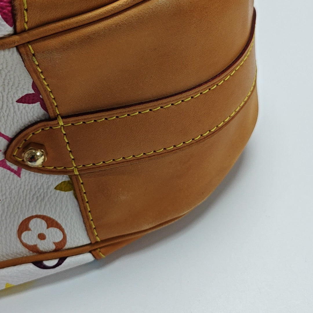 LV × TM GRETA Monogram Coated Canvas White