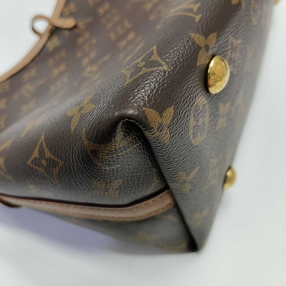 CARRYALL PM Monogram Coated Canvas Brown