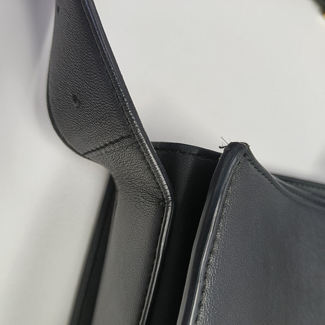 Marie Lambskin Black