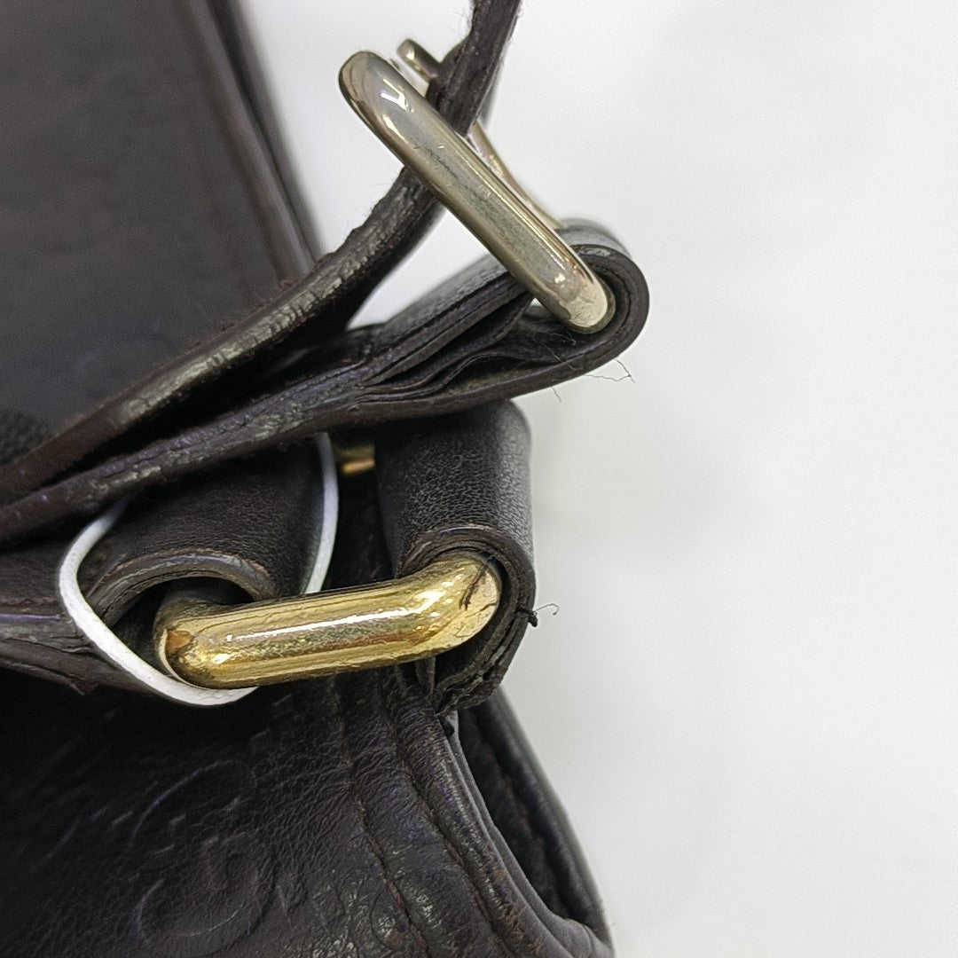 GG Imprime Monogram Calfskin Black