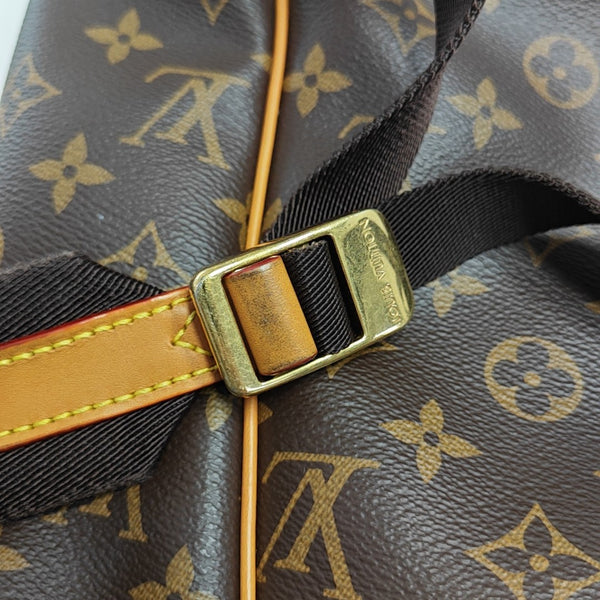 MONTSOURIS CARGO Monogram Coated Canvas Brown