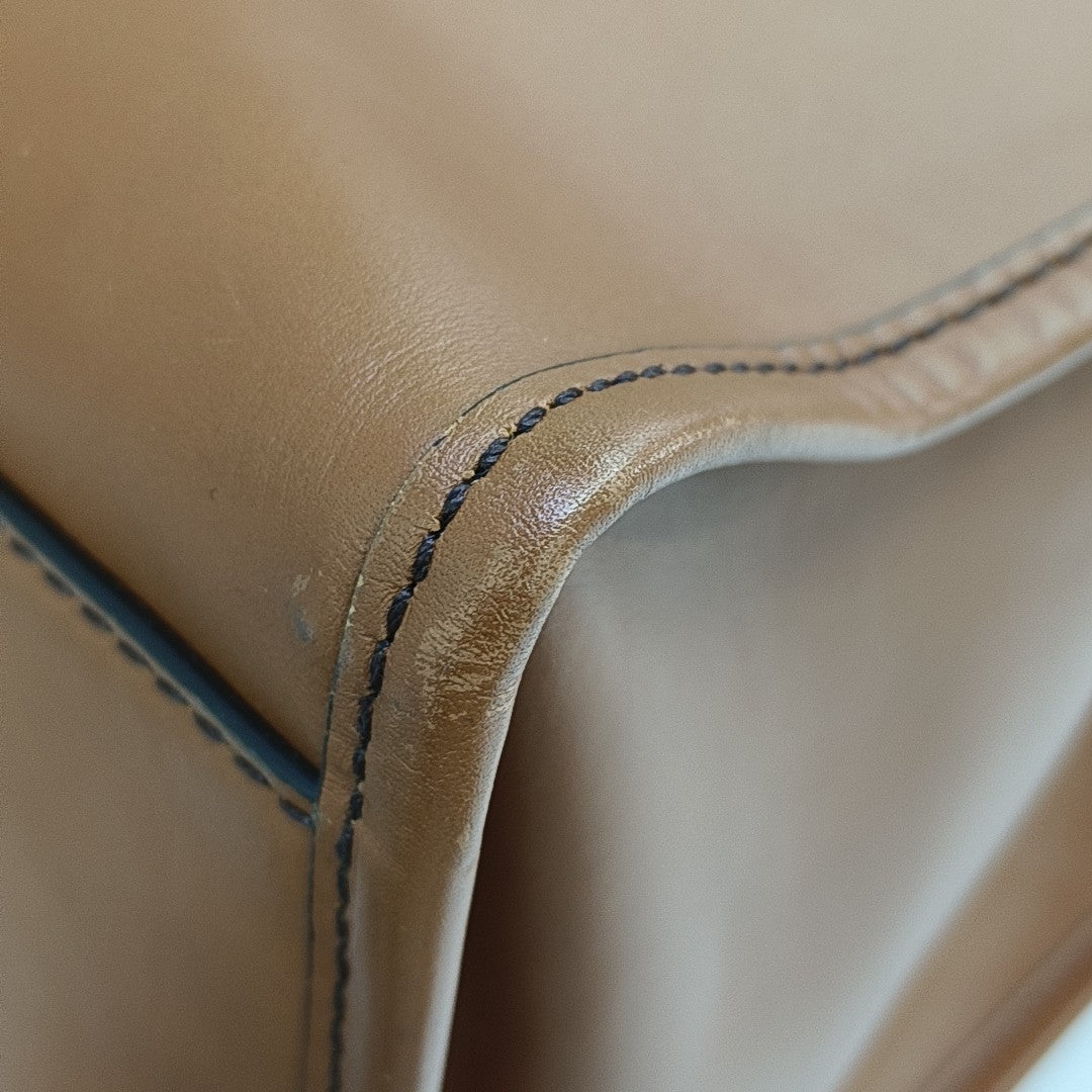 Sunshine Large Calfskin Brown