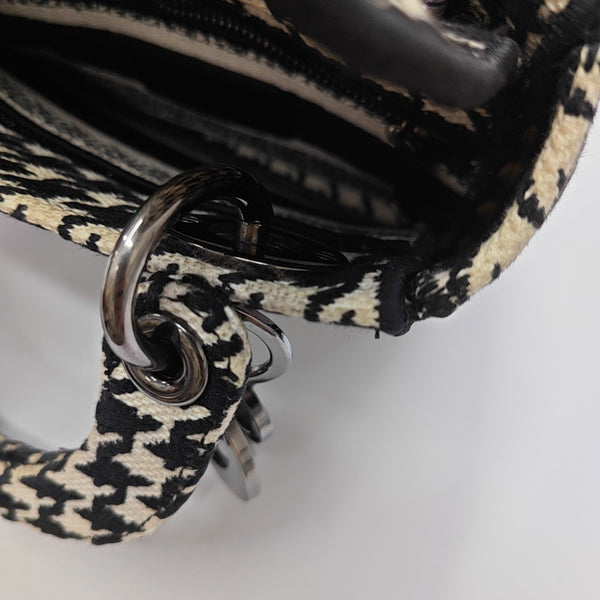 Lady Dior Mini Canvas Black