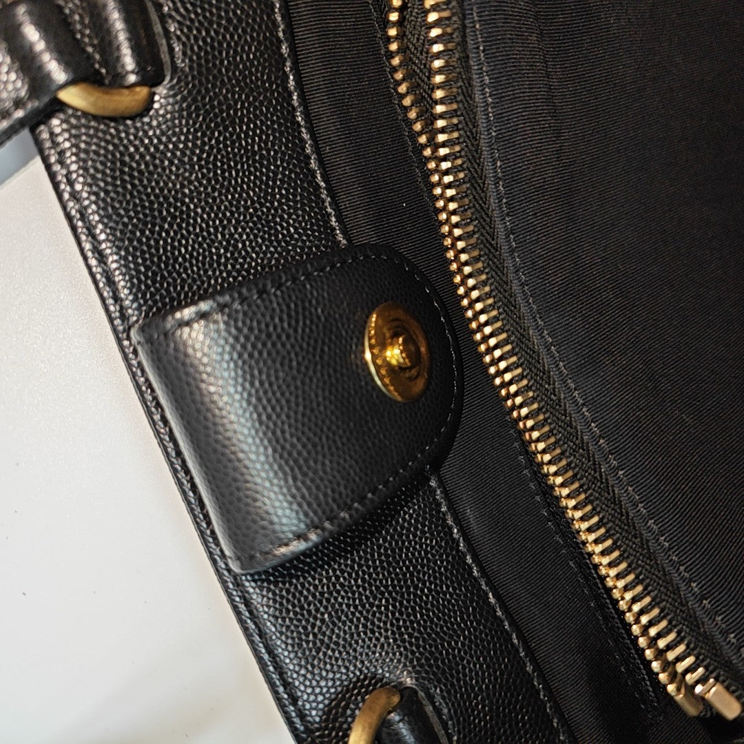 Quilted Calfskin Black