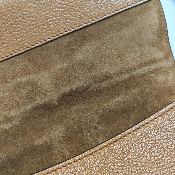 Miu Lady Calfskin Brown