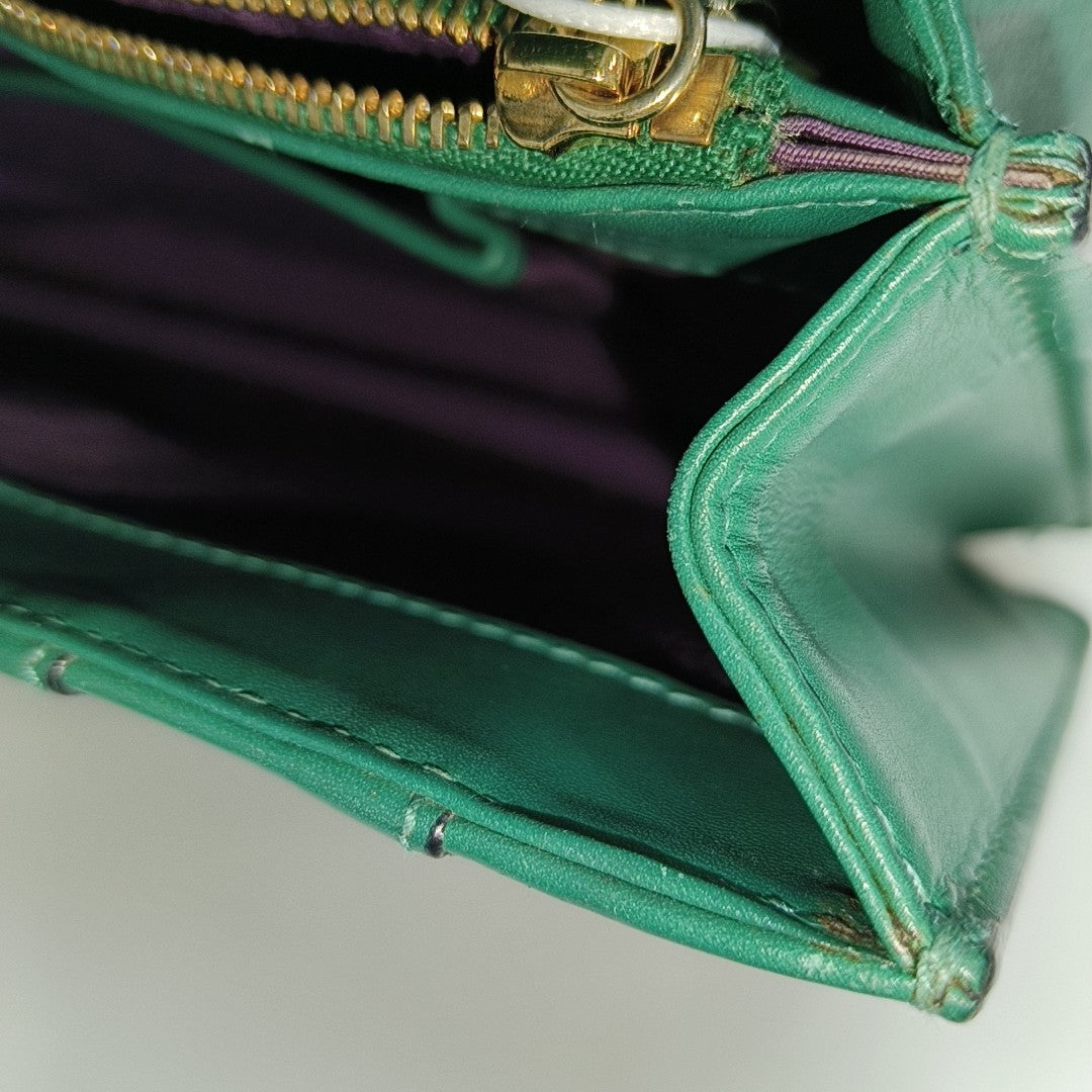 SERPENTI FOREVER Medium Calfskin Green