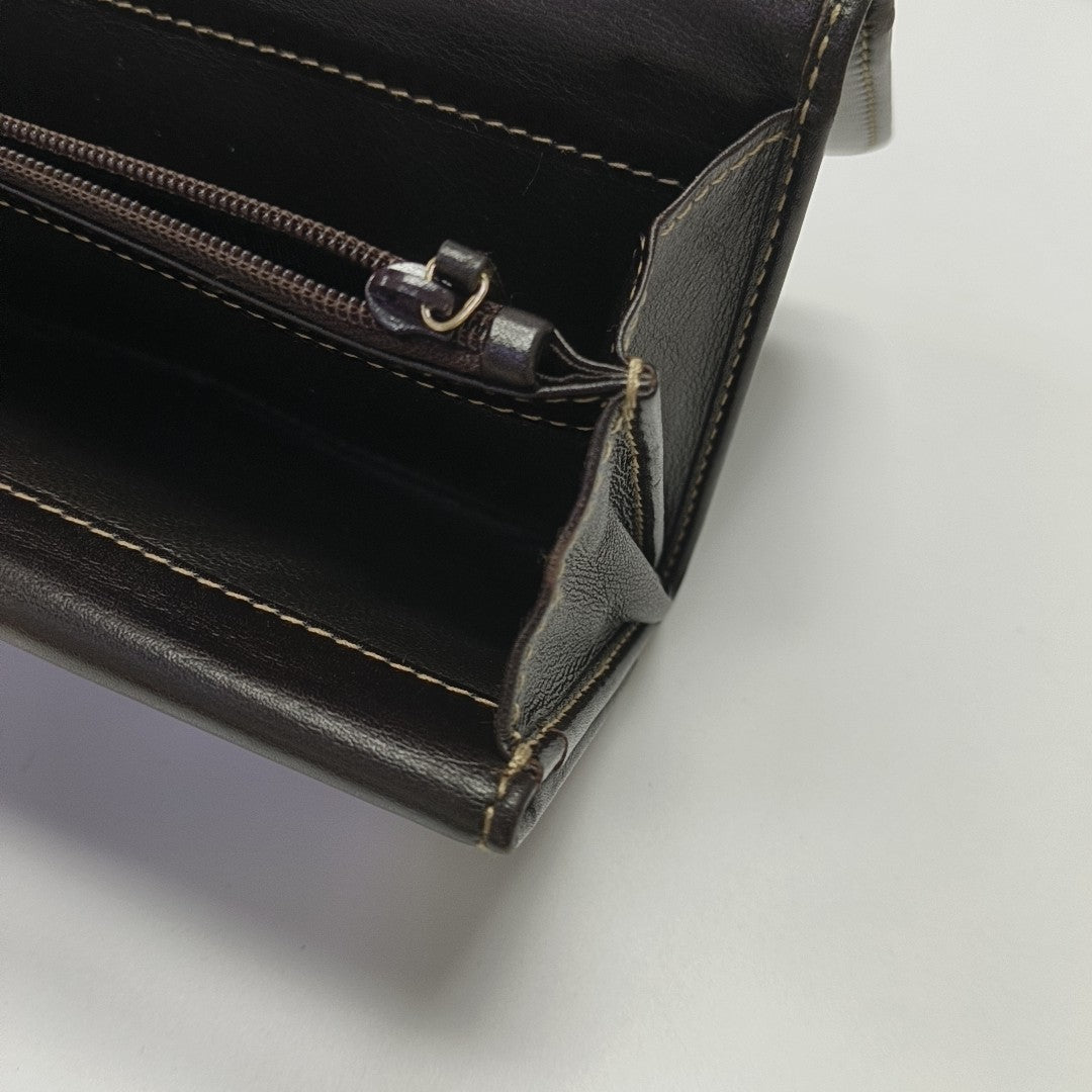 Calfskin Wallet Brown