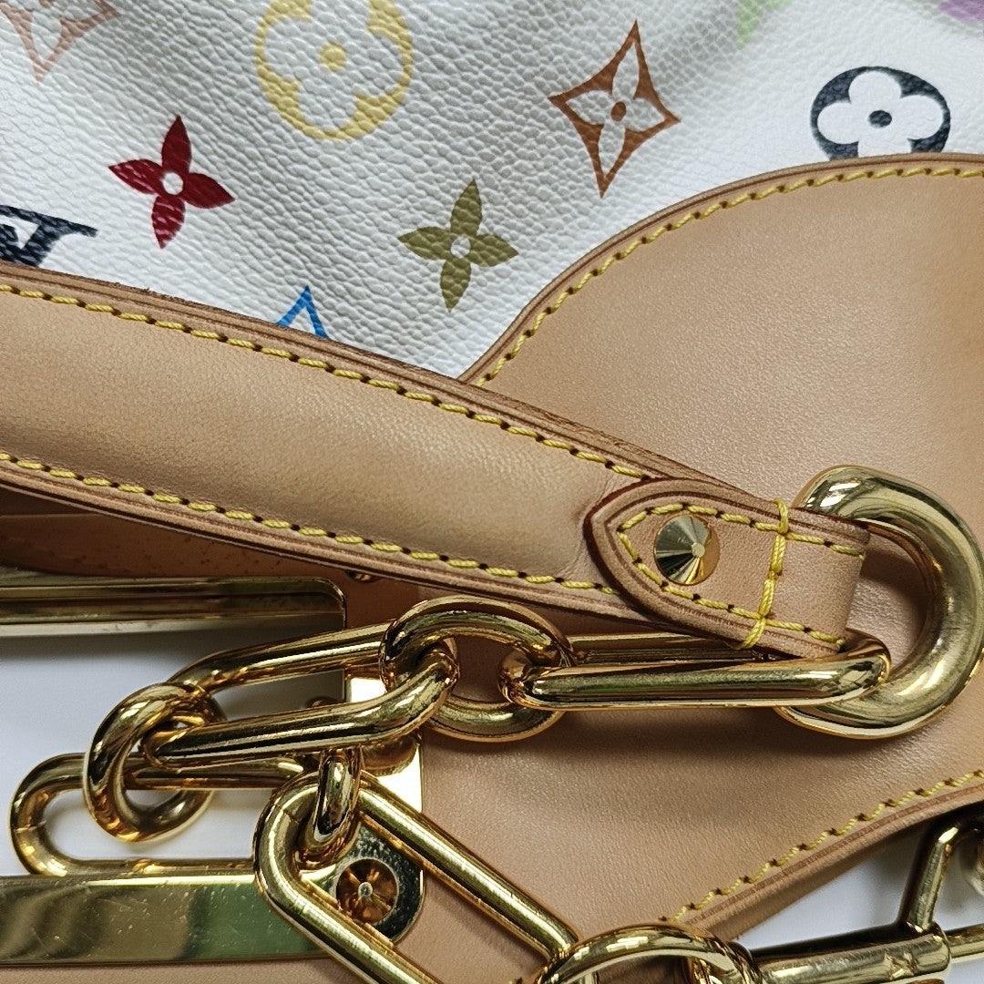 LV × TM JUDY Monogram Coated Canvas White