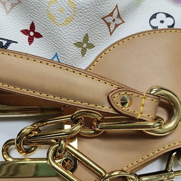 LV × TM JUDY Monogram Coated Canvas White