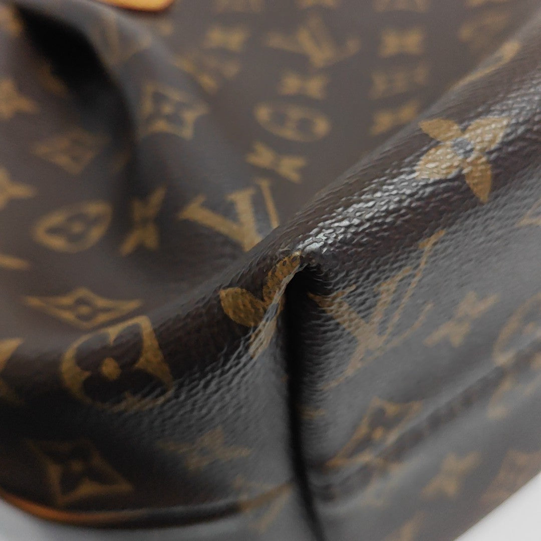 TURENNE PM Monogram Coated Canvas Brown