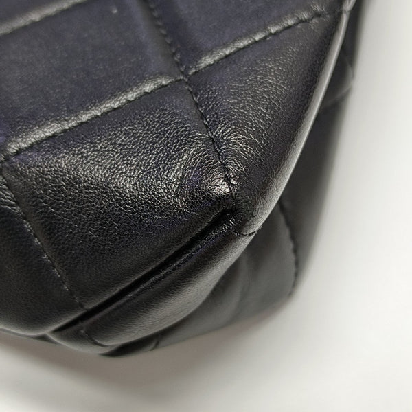 WOC Quilted Lambskin Black