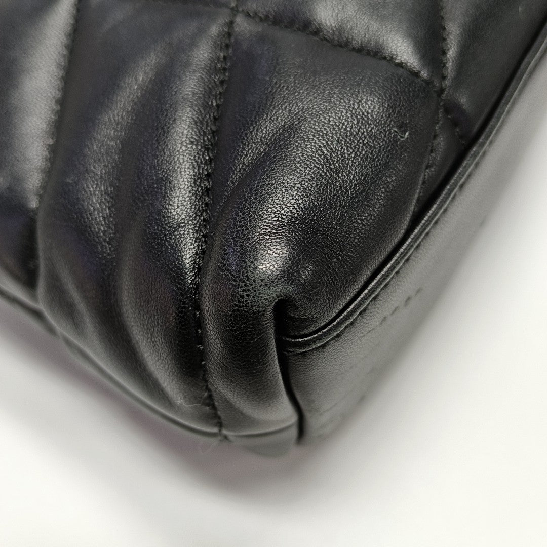 PUFFER Mini Quilted Lambskin Black