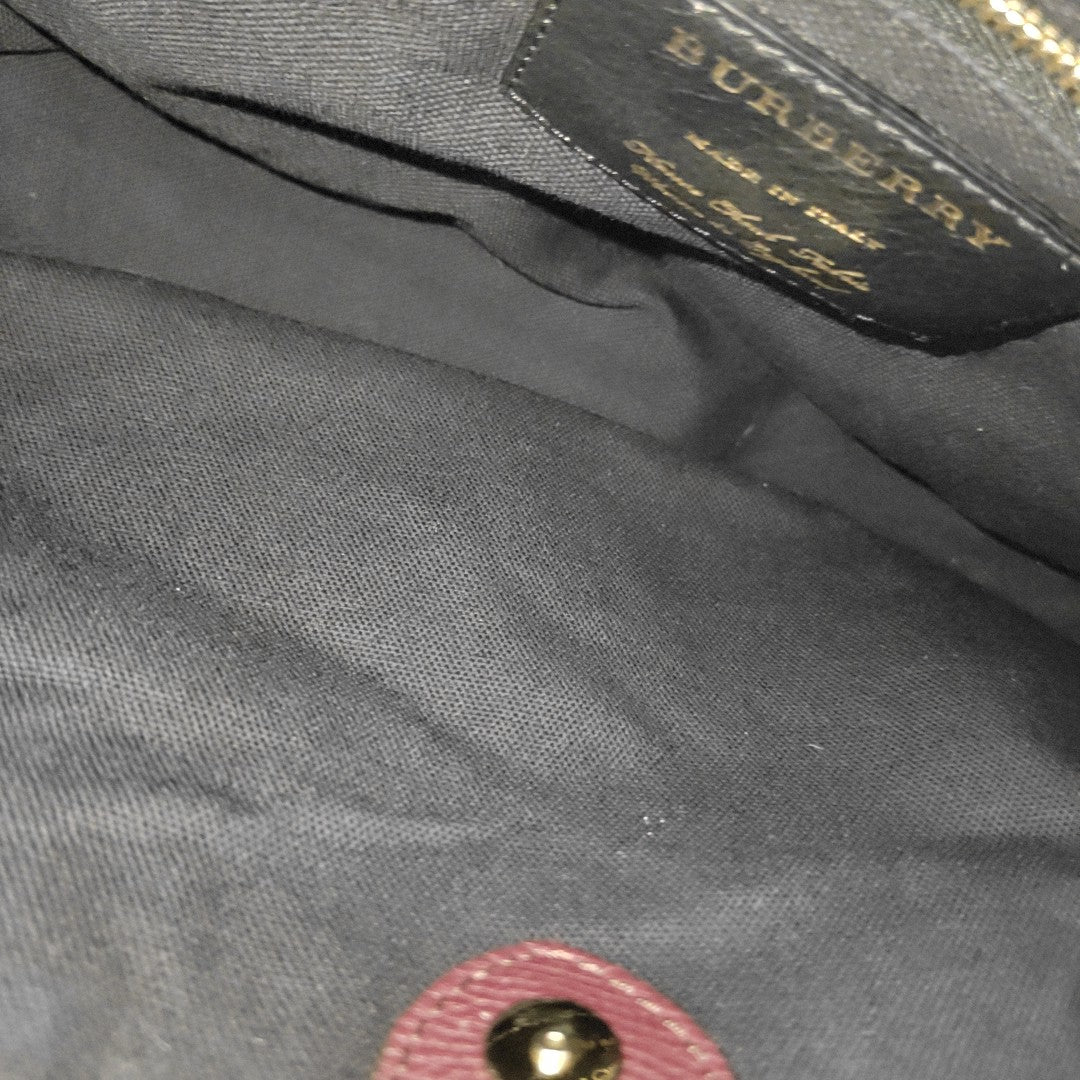 The Banner Medium Calfskin Red