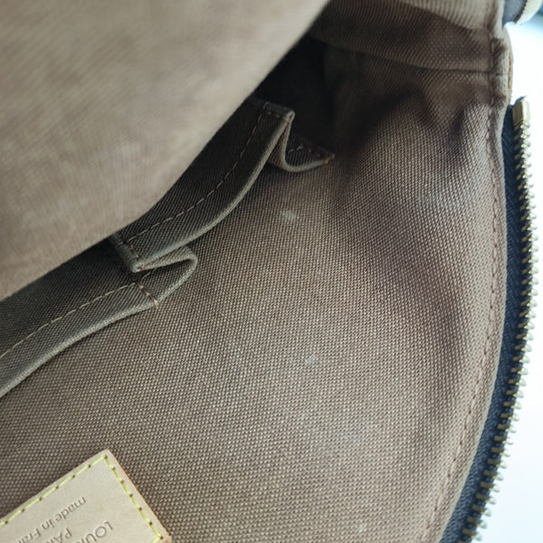 LOCKIT PM Monogram Coated Canvas Brown