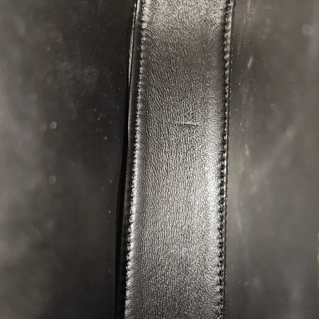 CLAUDE Calfskin Black