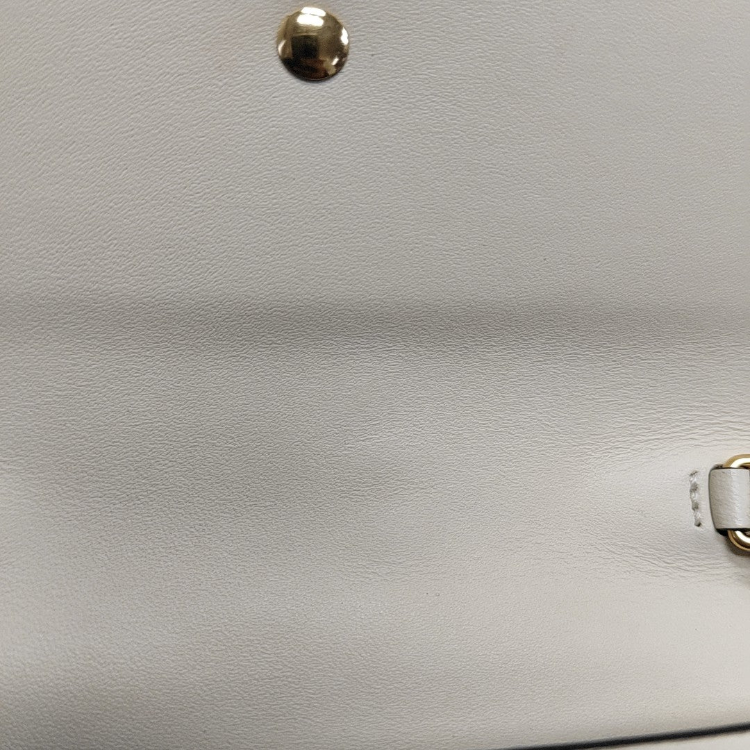Sylvie Super Mini Calfskin White