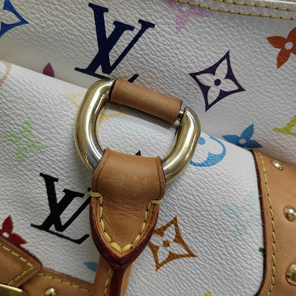 LV × TM RITA Monogram Coated Canvas White