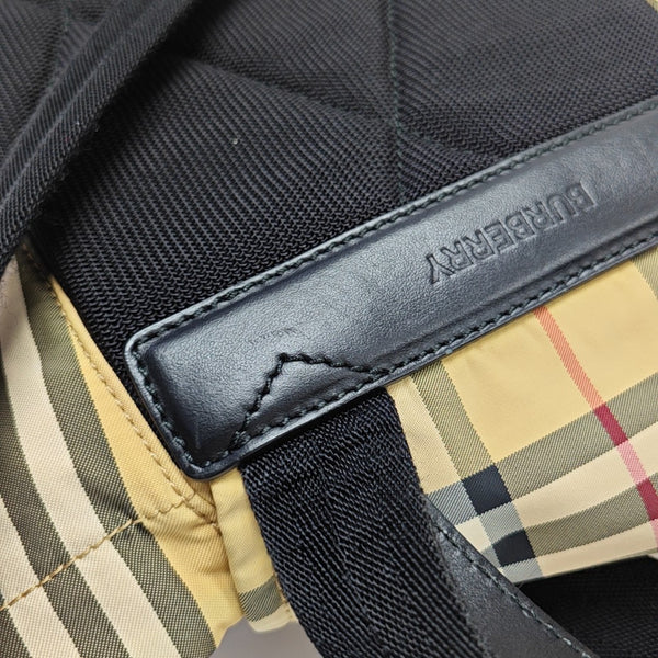 The Rucksack Medium Nylon Beige