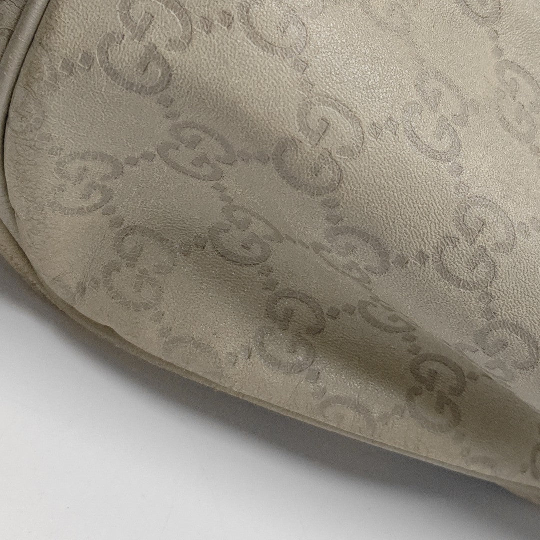 Joy Medium Monogram Calfskin Beige